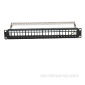 24Port Patch Panel utan Keystone Jack